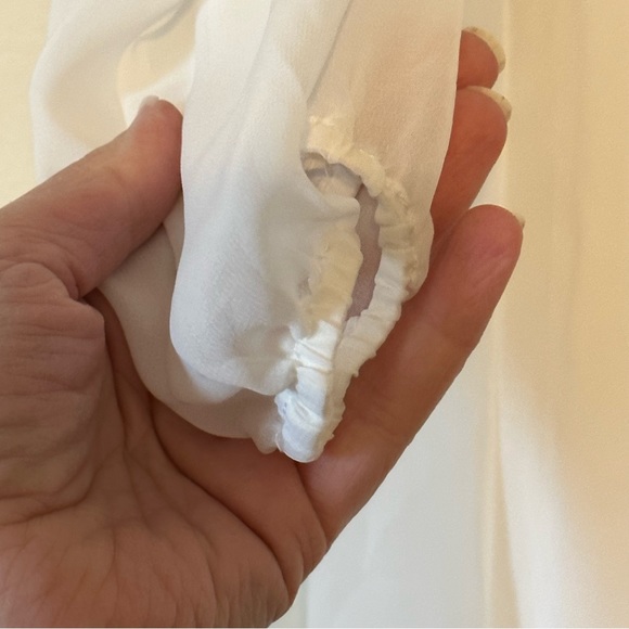 Miracle Suit White Sheer Swimsuit CoverUp Sz Medium - Picture 3 of 5